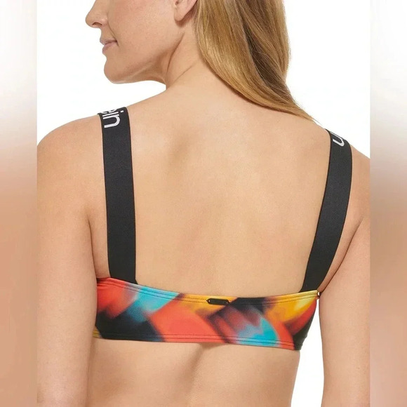 Calvin Klein Women's Standard Bra Top with Removable Soft Cups - Picture 3 of 14